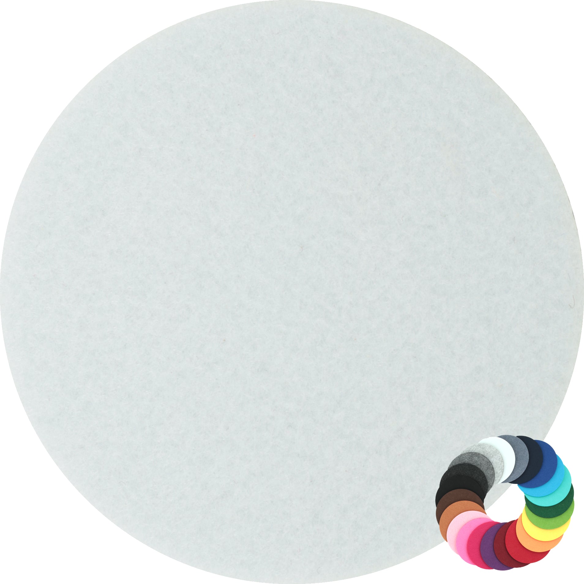 Filzuntersetzer rund Ø 15 cm – Tassen- & Vasenuntersetzer – 55 Farben – Made in Germany