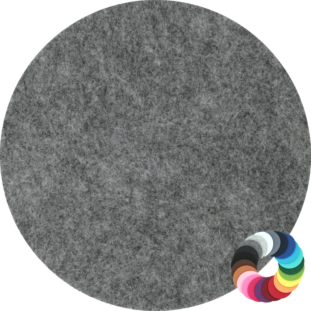 Filzuntersetzer rund Ø 15 cm – Tassen- & Vasenuntersetzer – 55 Farben – Made in Germany