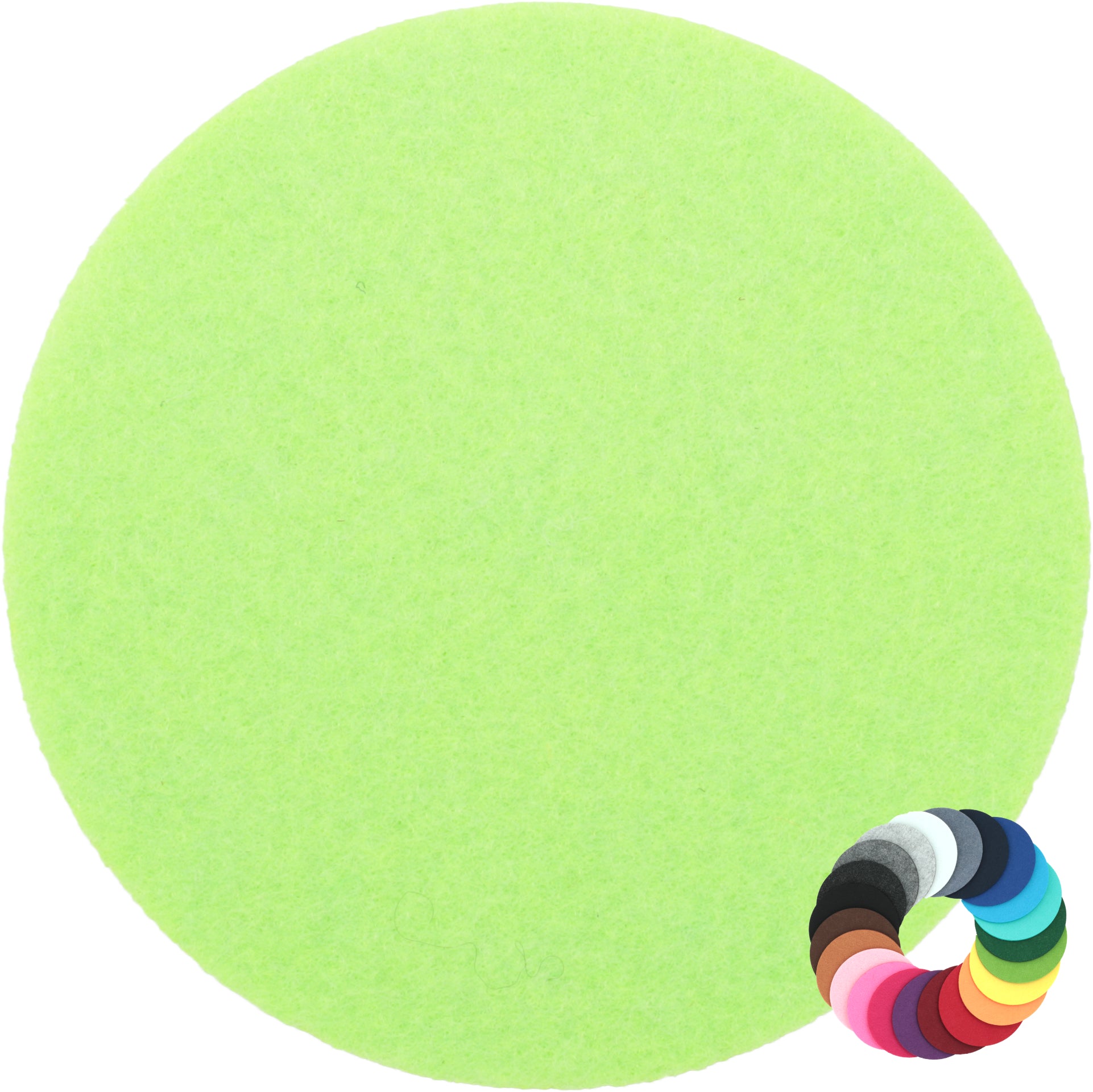 Filzuntersetzer rund Ø 20 cm – Platzset & Topfuntersetzer – 55 Farben – Made in Germany