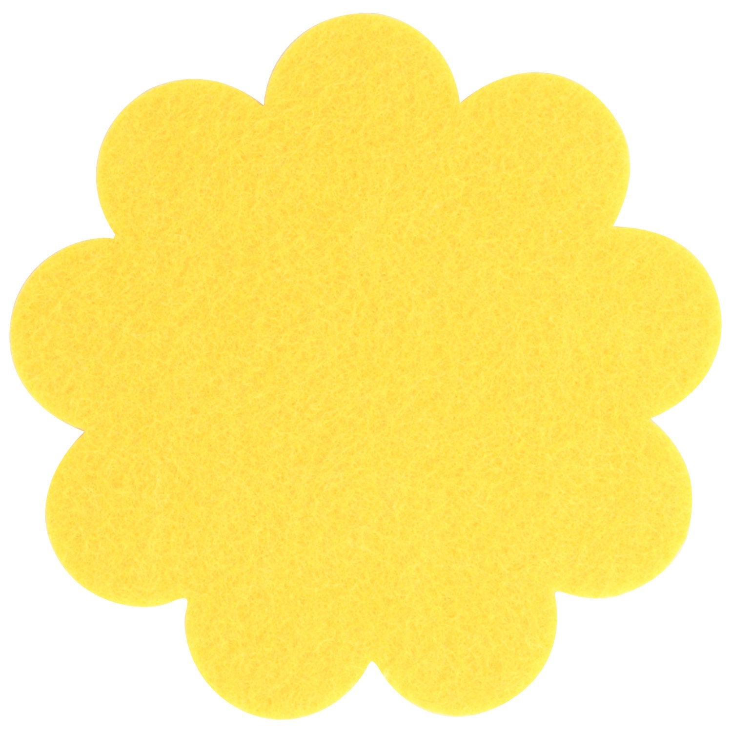 Filzuntersetzer Blume Ø 35 cm – großes Platzset Blumenform – 52 Farben – Made in Germany
