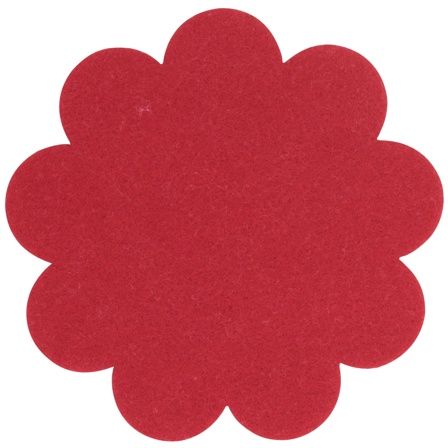 Filzuntersetzer Blume Ø 25 cm – Platzset & Tischdeko Blumenform – 52 Farben – Made in Germany