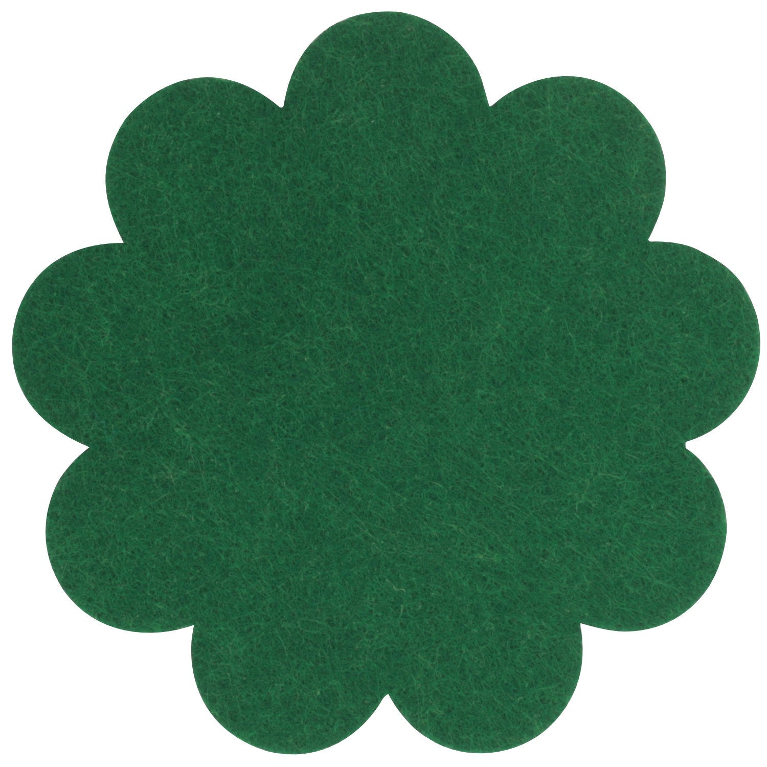 Filzuntersetzer Blume Ø 20 cm – Platzset Blumenform – 52 Farben – Made in Germany