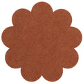 Filzuntersetzer Blume Ø 25 cm – Platzset & Tischdeko Blumenform – 52 Farben – Made in Germany