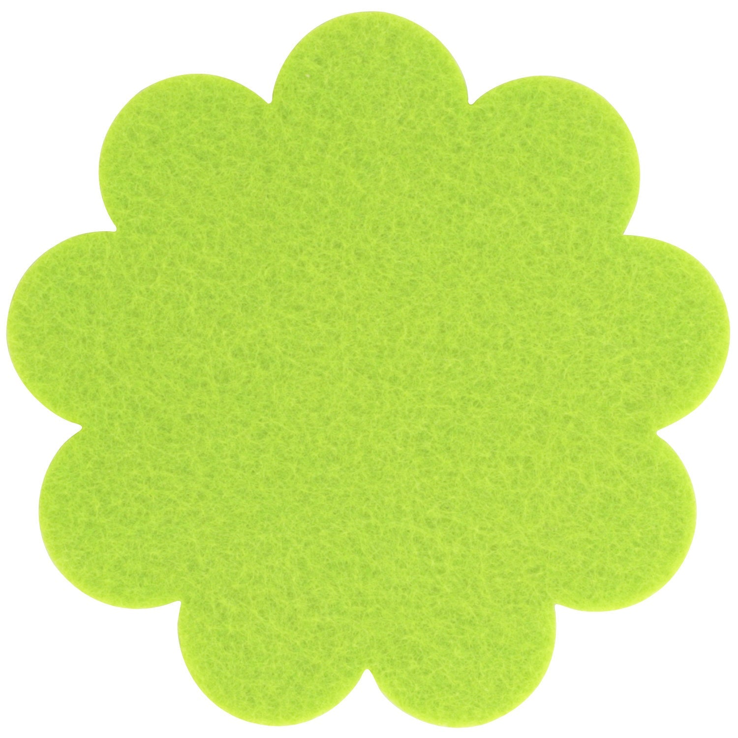 Filzuntersetzer Blume Ø 15 cm – Untersetzer Blumenform – 52 Farben – Made in Germany