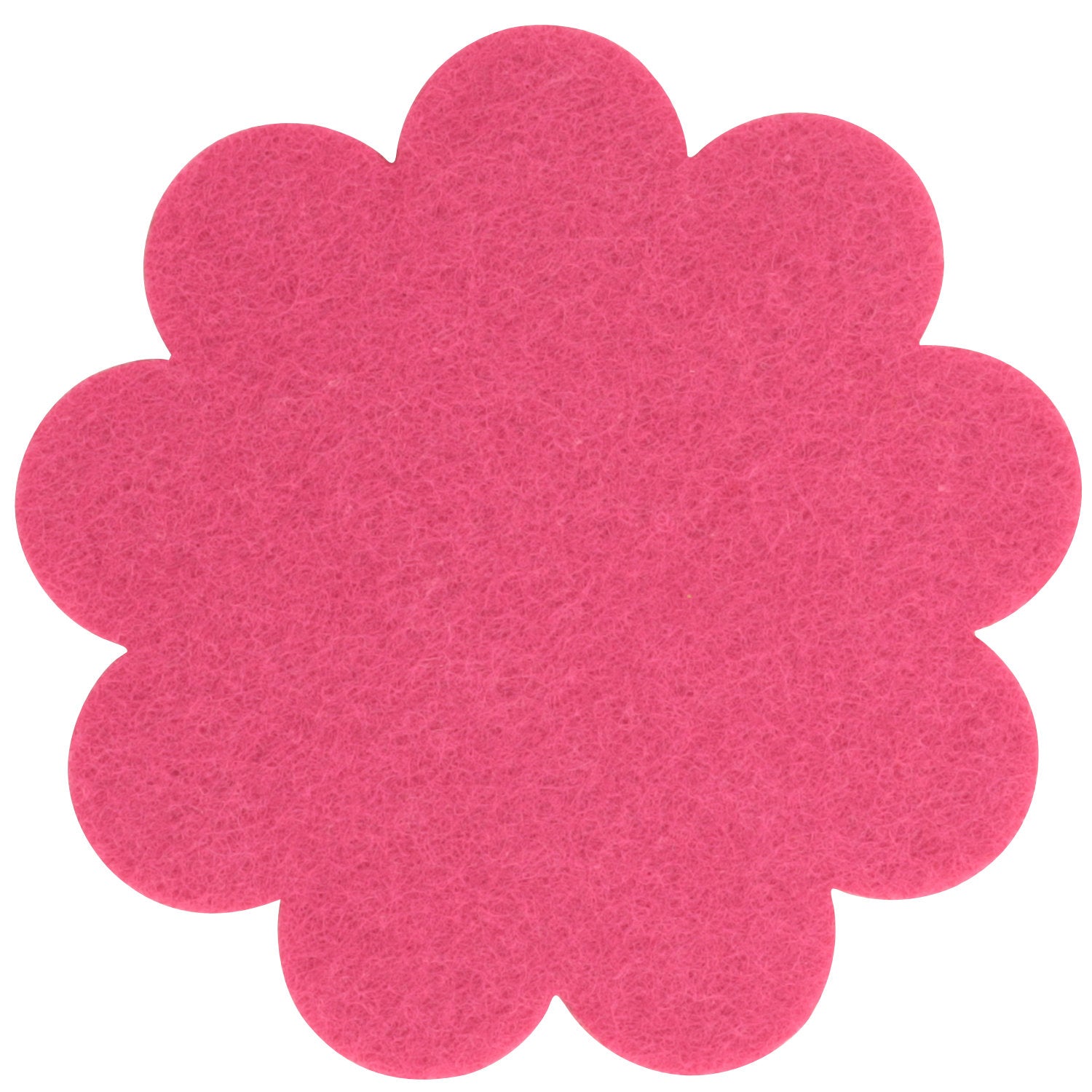 Filzuntersetzer Blume Ø 35 cm – großes Platzset Blumenform – 52 Farben – Made in Germany