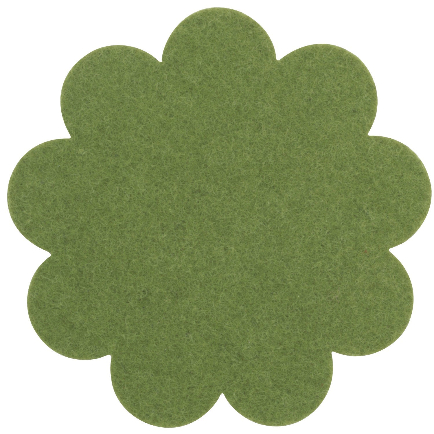 Filzuntersetzer Blume Ø 15 cm – Untersetzer Blumenform – 52 Farben – Made in Germany