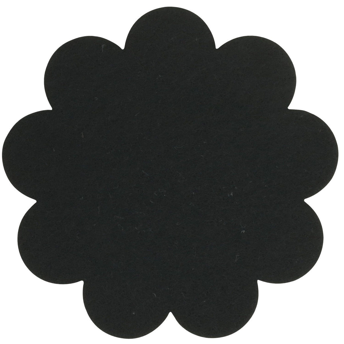 Filzuntersetzer Blume Ø 15 cm – Untersetzer Blumenform – 52 Farben – Made in Germany