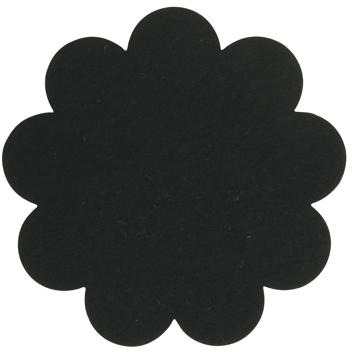 Filzuntersetzer Blume Ø 15 cm – Untersetzer Blumenform – 52 Farben – Made in Germany