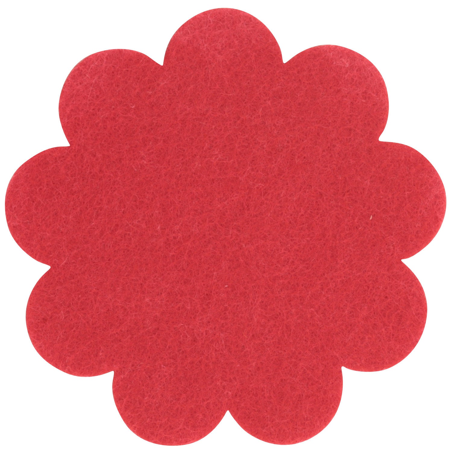 Filzuntersetzer Blume Ø 20 cm – Platzset Blumenform – 52 Farben – Made in Germany