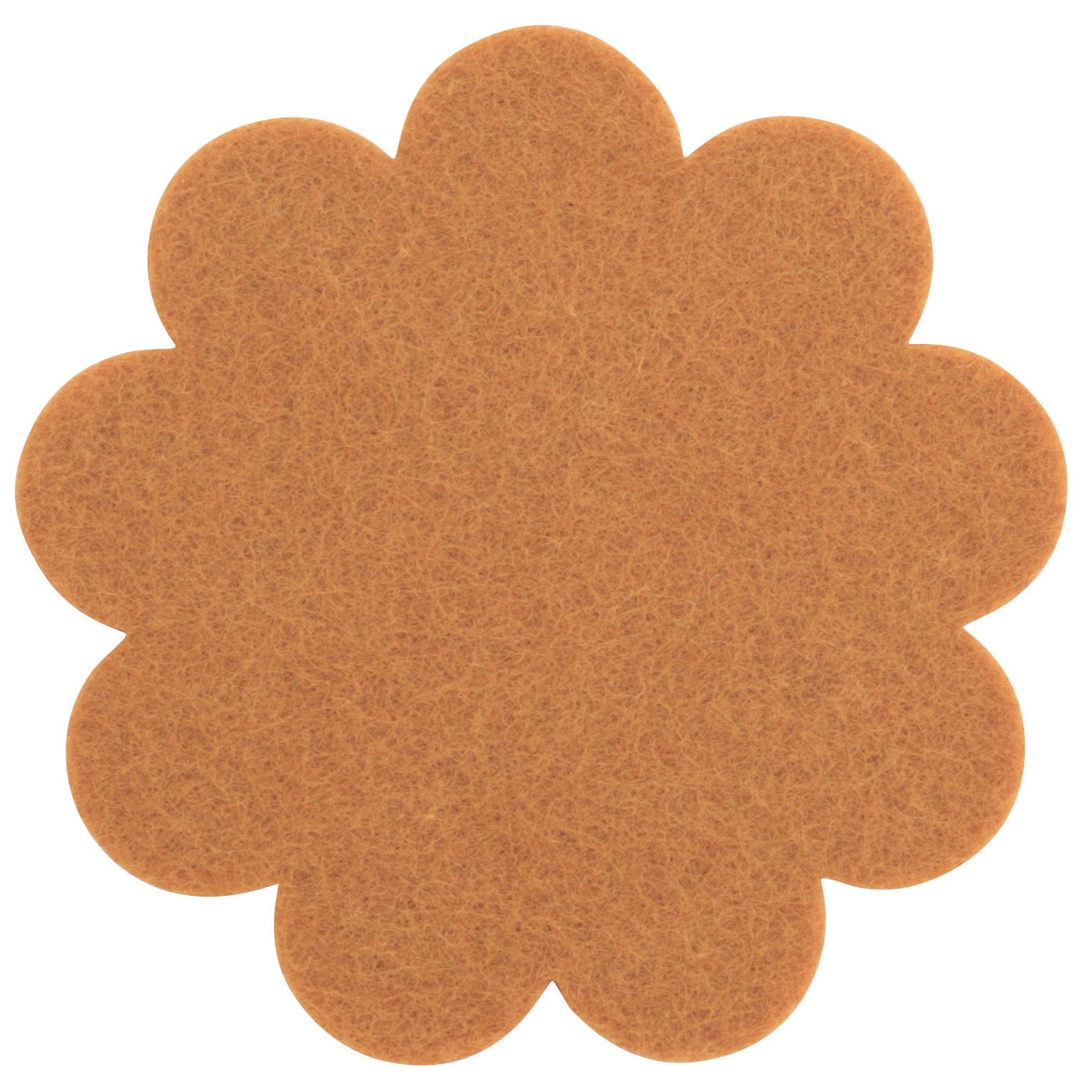 Filzuntersetzer Blume Ø 15 cm – Untersetzer Blumenform – 52 Farben – Made in Germany