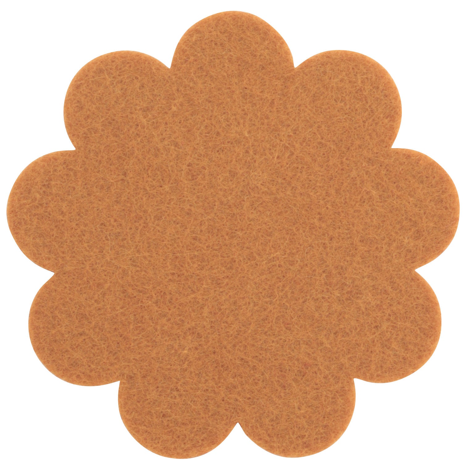 Filzuntersetzer Blume Ø 11 cm – Glasuntersetzer Blumenform – 52 Farben – Made in Germany
