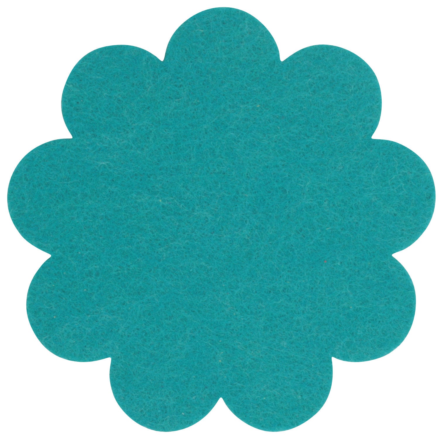 Filzuntersetzer Blume Ø 20 cm – Platzset Blumenform – 52 Farben – Made in Germany