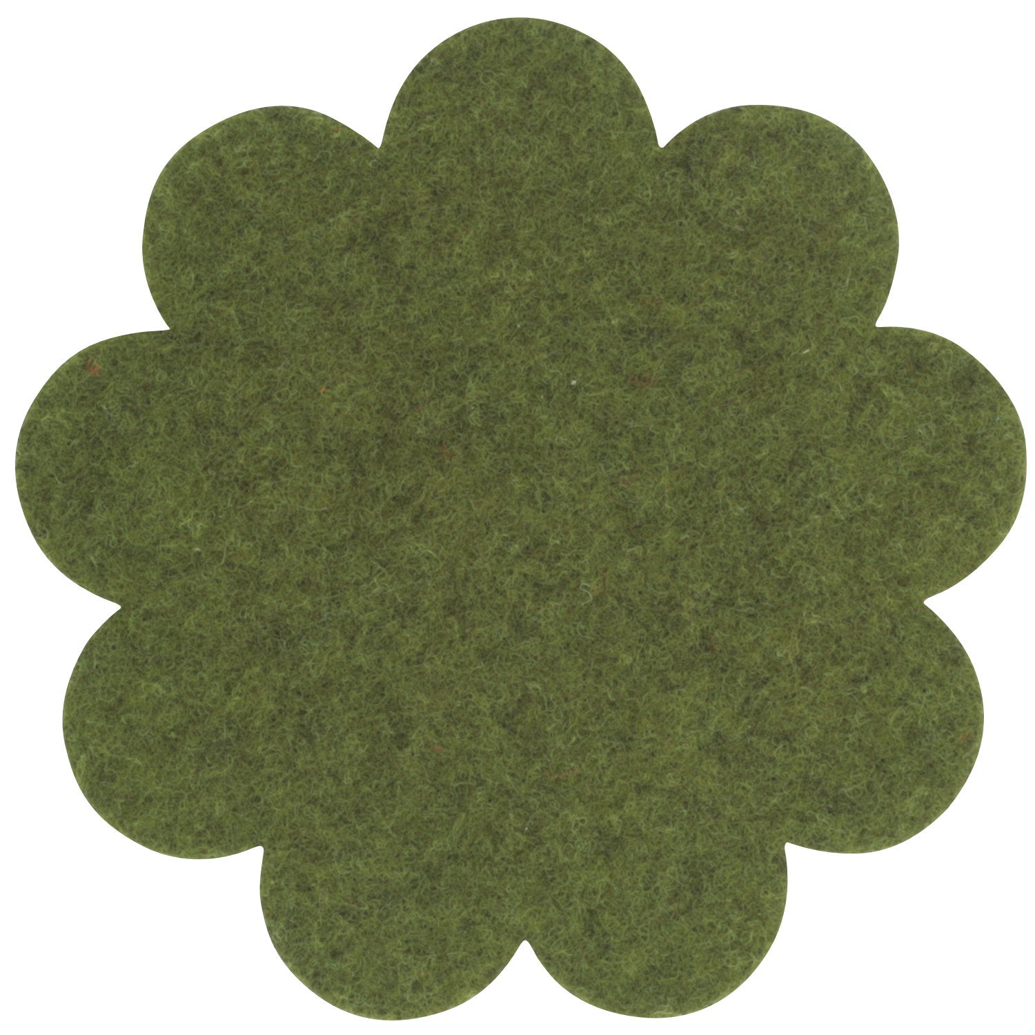 Filzuntersetzer Blume Ø 20 cm – Platzset Blumenform – 52 Farben – Made in Germany