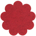 Filzuntersetzer Blume Ø 20 cm – großer Untersetzer in Blumenform – 52 Farben – Made in Germany