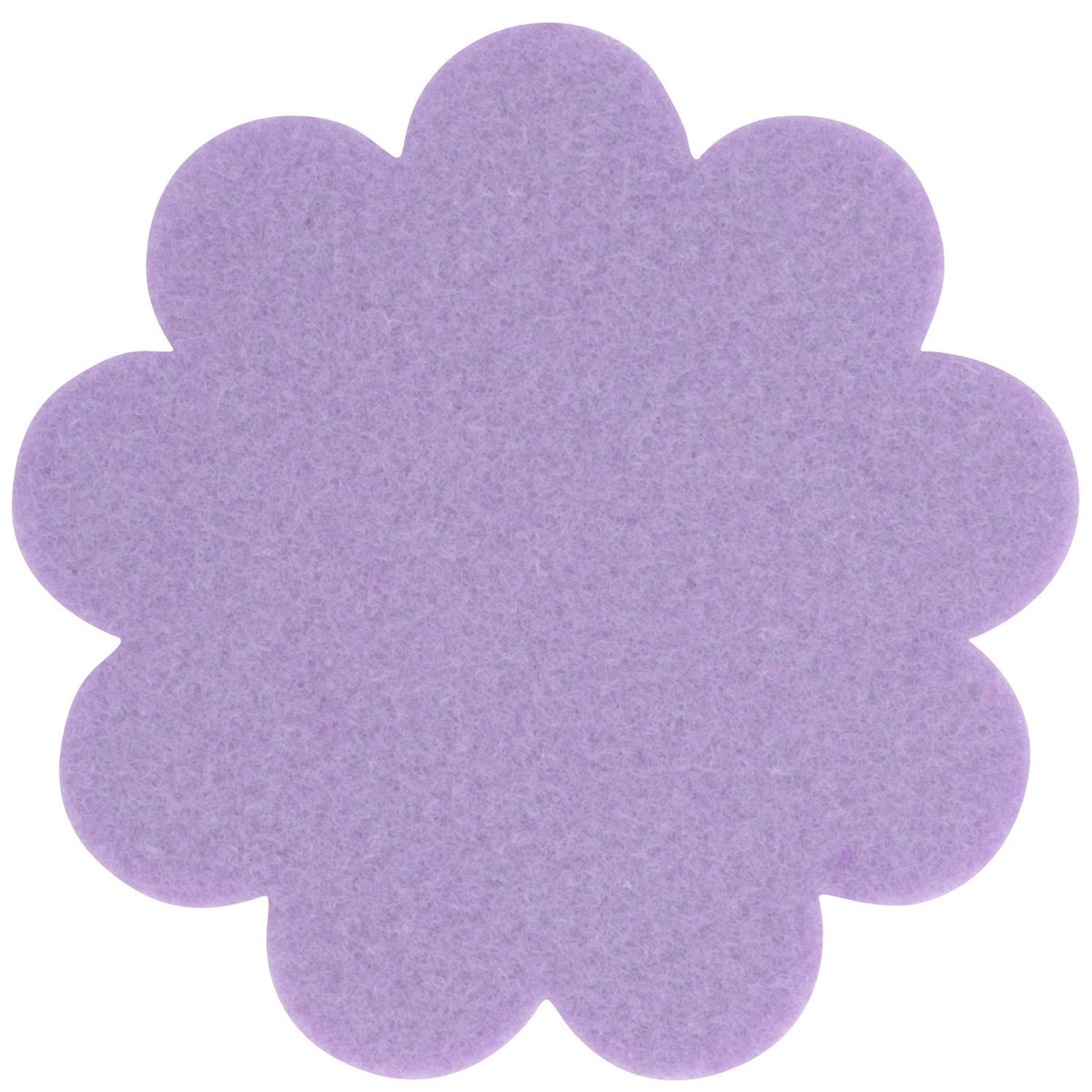 Filzuntersetzer Blume Ø 20 cm – großer Untersetzer in Blumenform – 52 Farben – Made in Germany