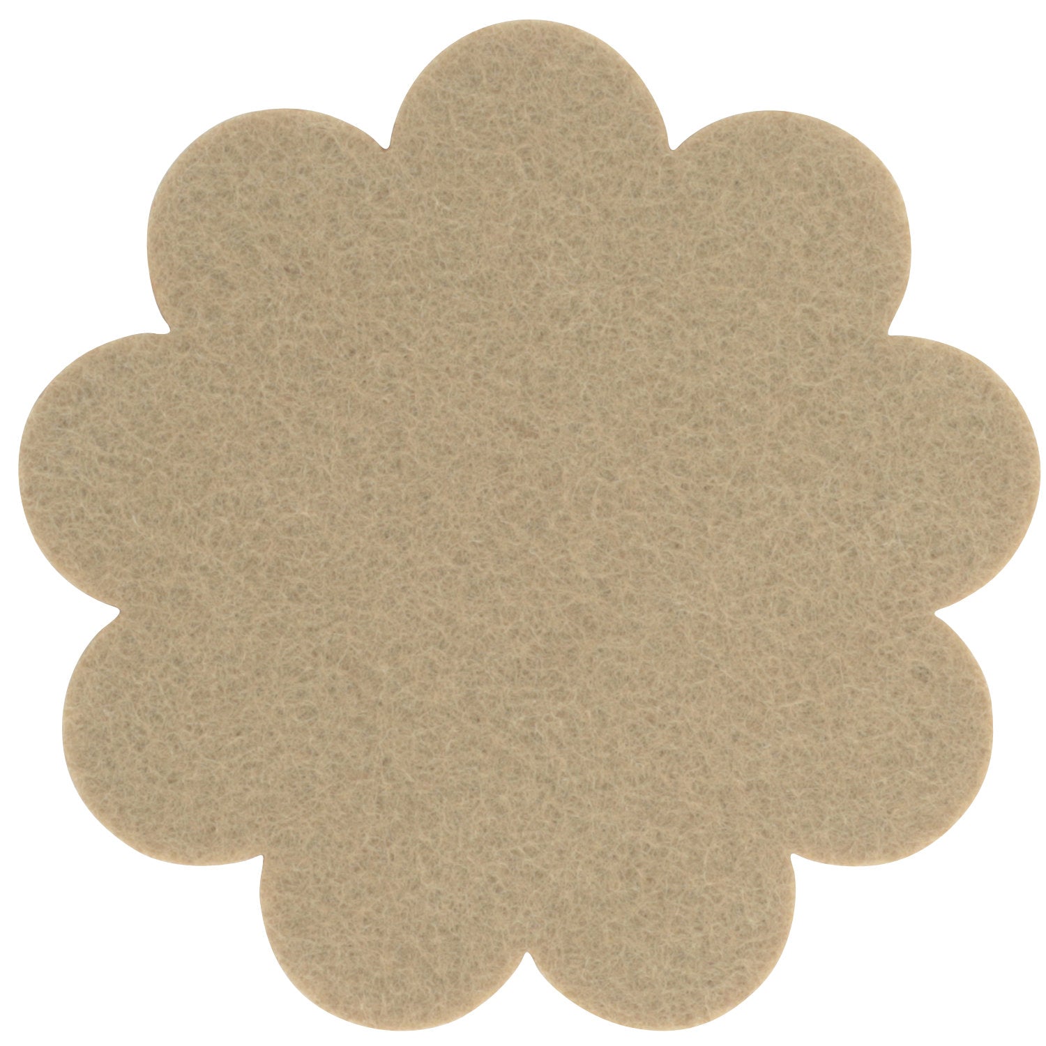 Filzuntersetzer Blume Ø 11 cm – Glasuntersetzer Blumenform – 52 Farben – Made in Germany