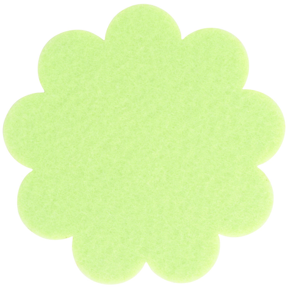 Filzuntersetzer Blume Ø 15 cm – Untersetzer Blumenform – 52 Farben – Made in Germany