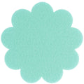 Filzuntersetzer Blume Ø 20 cm – großer Untersetzer in Blumenform – 52 Farben – Made in Germany