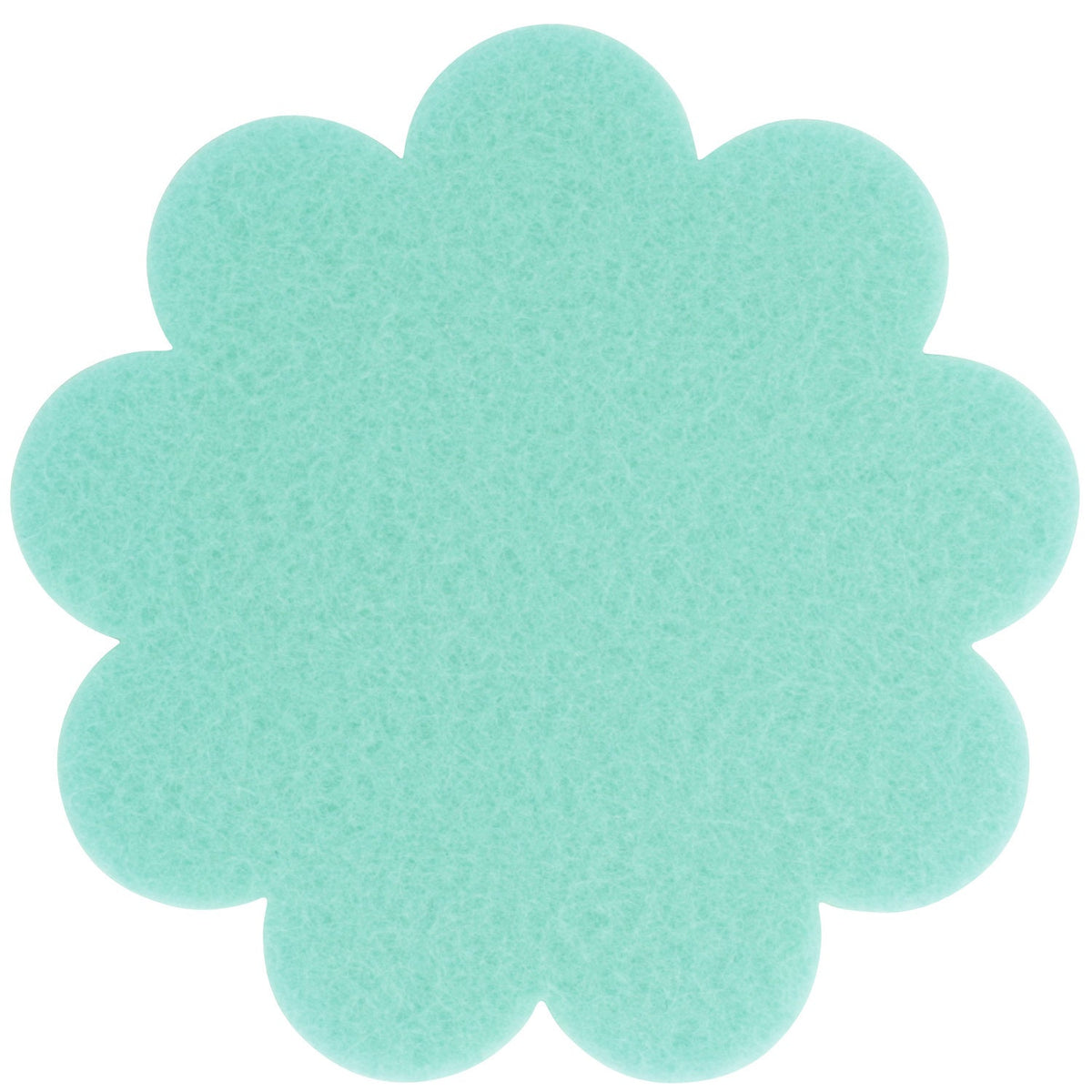 Filzuntersetzer Blume Ø 20 cm – großer Untersetzer in Blumenform – 52 Farben – Made in Germany
