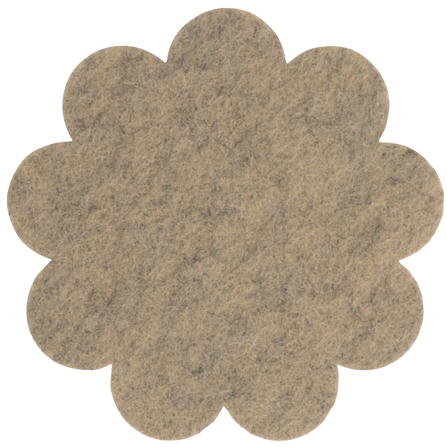 Filzuntersetzer Blume Ø 15 cm – Untersetzer Blumenform – 52 Farben – Made in Germany