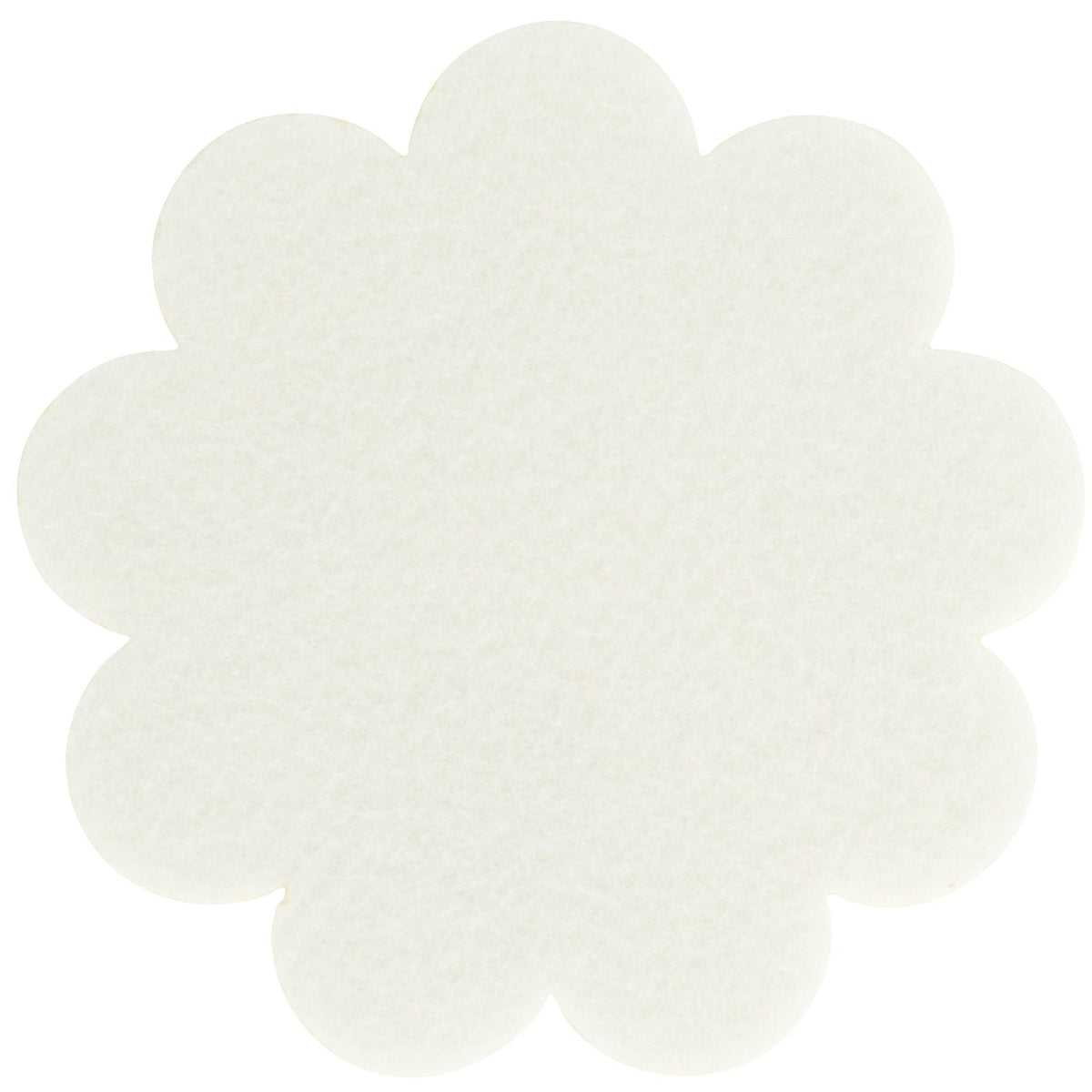 Filzuntersetzer Blume Ø 15 cm – Untersetzer Blumenform – 52 Farben – Made in Germany