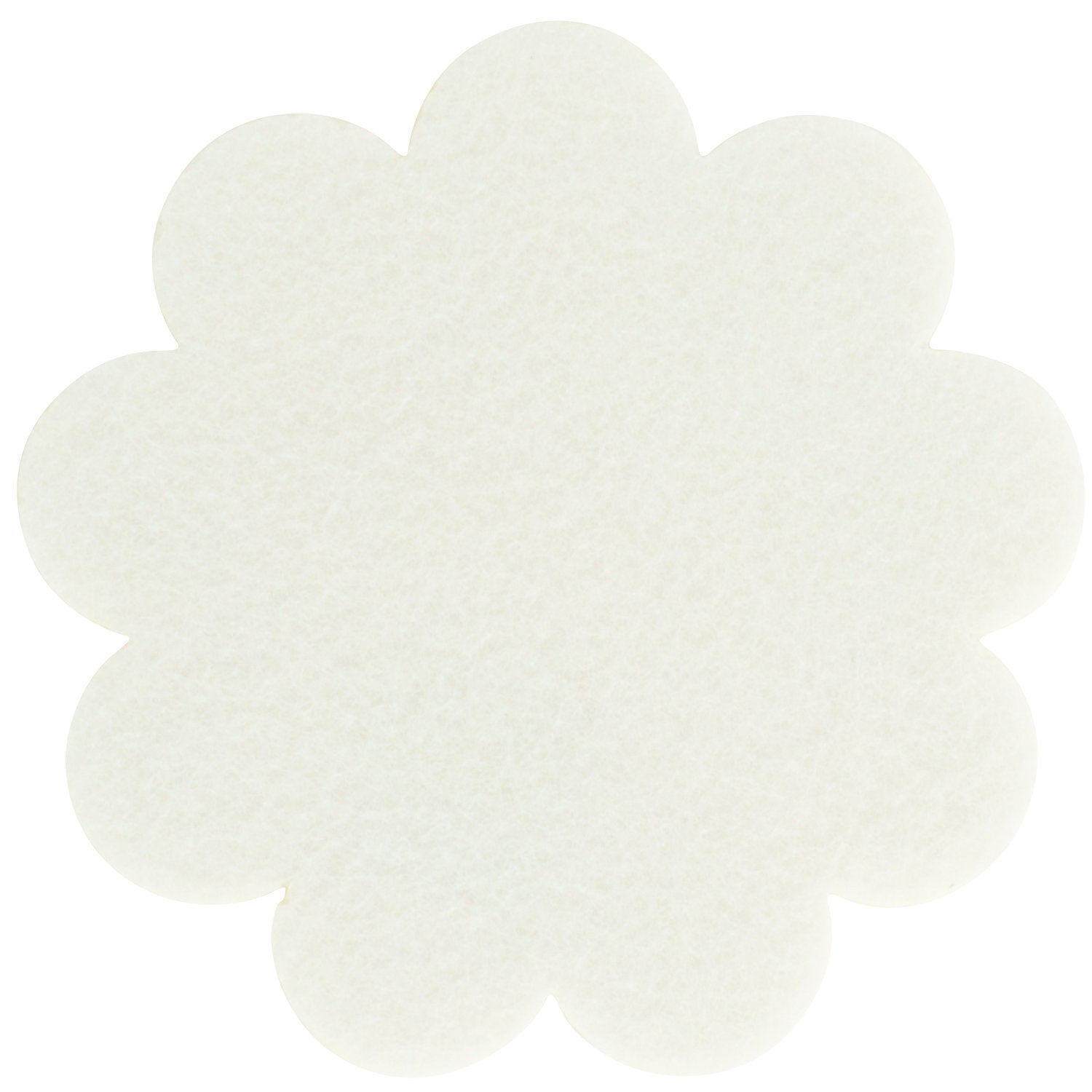 Filzuntersetzer Blume Ø 20 cm – Platzset Blumenform – 52 Farben – Made in Germany