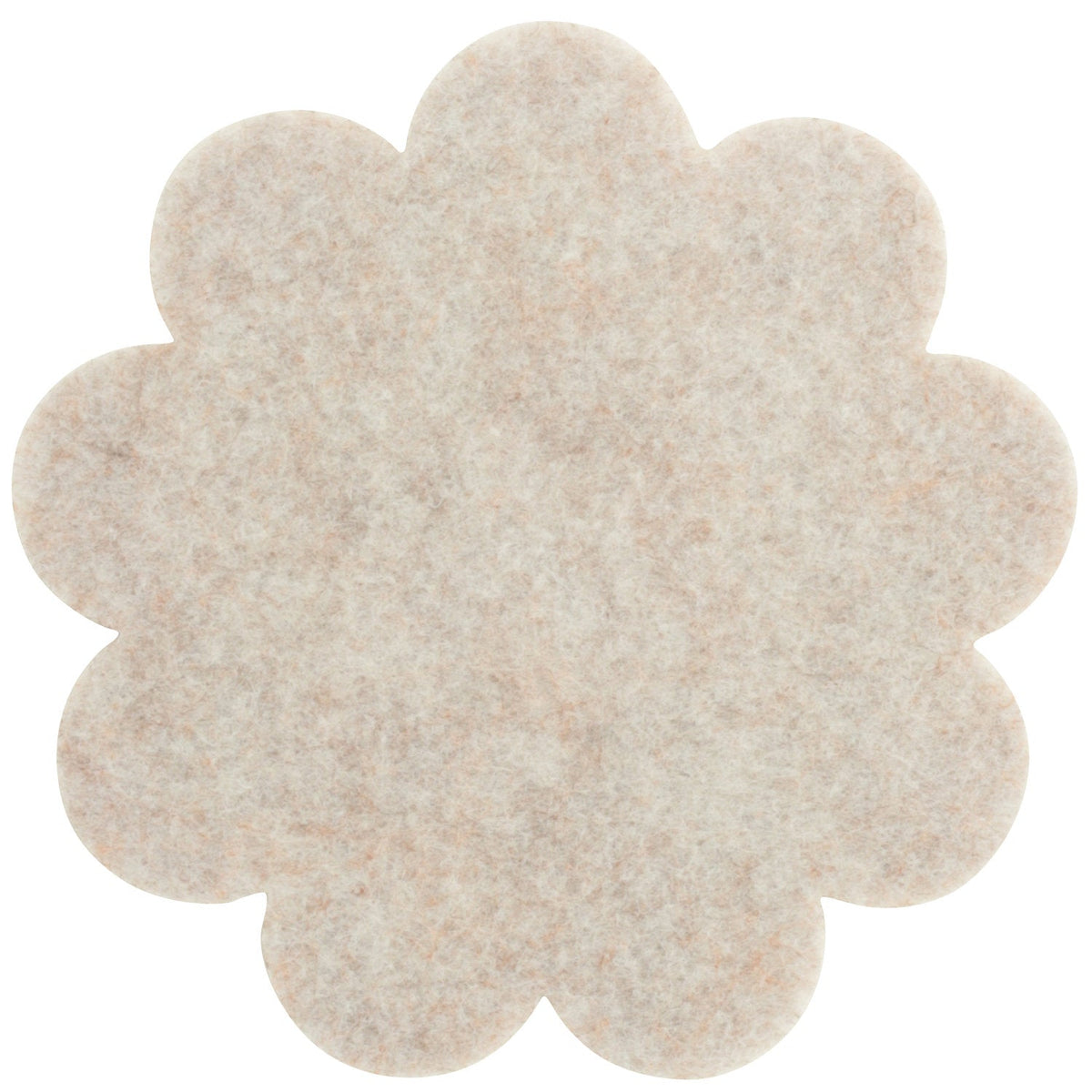 Filzuntersetzer Blume Ø 20 cm – großer Untersetzer in Blumenform – 52 Farben – Made in Germany
