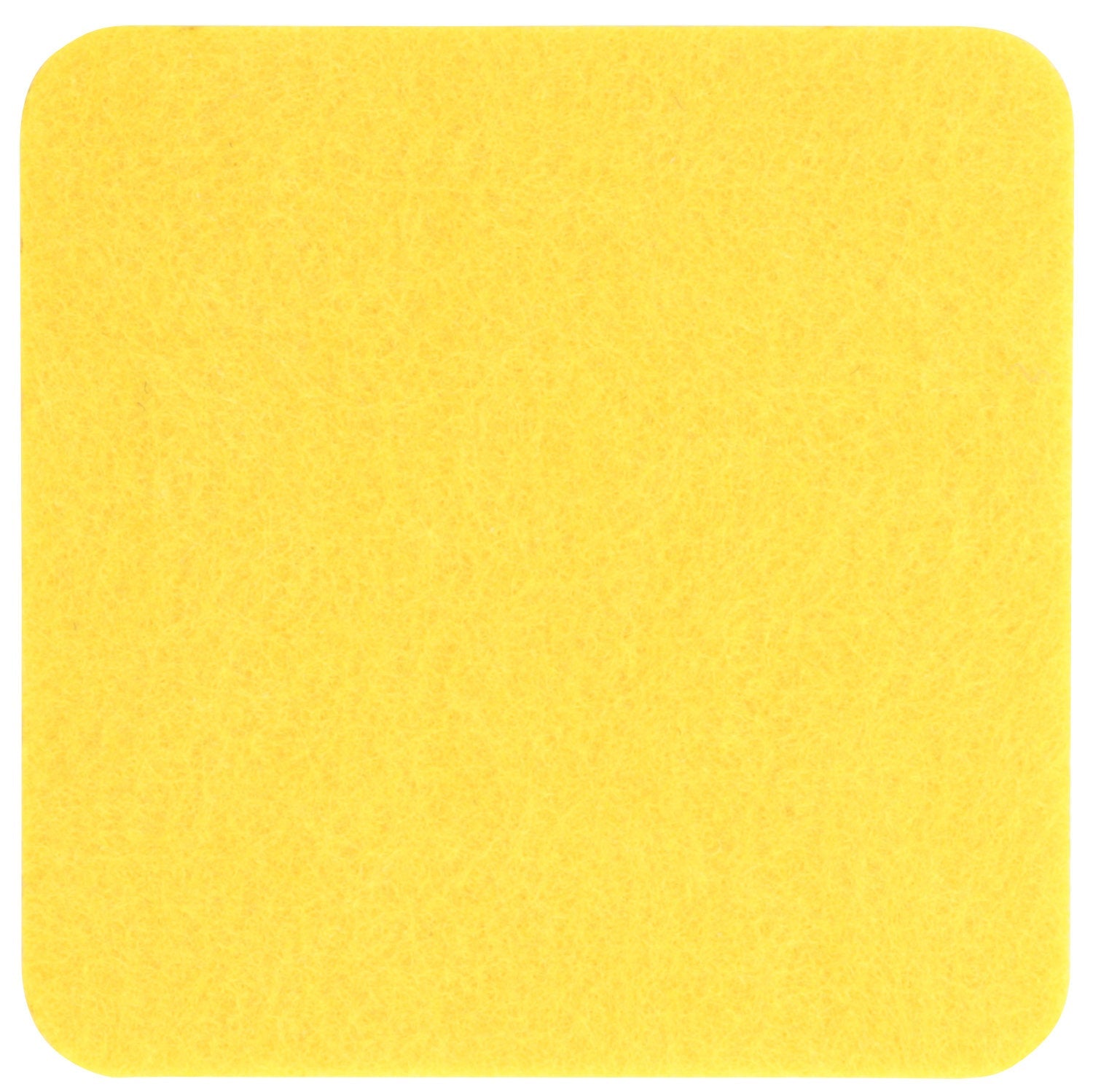 Filzuntersetzer eckig 10×10 cm – Glasuntersetzer quadratisch – 47 Farben – Made in Germany