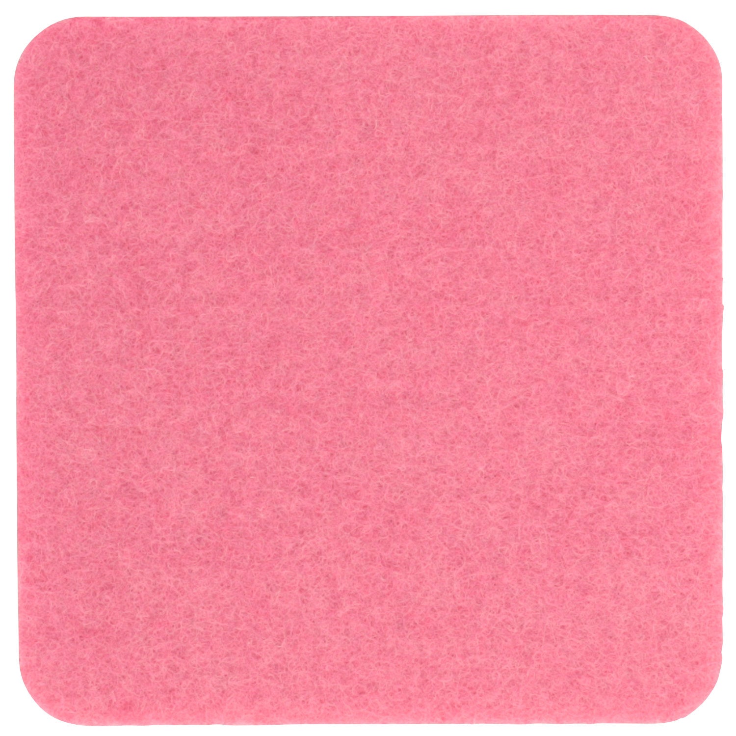 Filzuntersetzer eckig 10×10 cm – Glasuntersetzer quadratisch – 47 Farben – Made in Germany