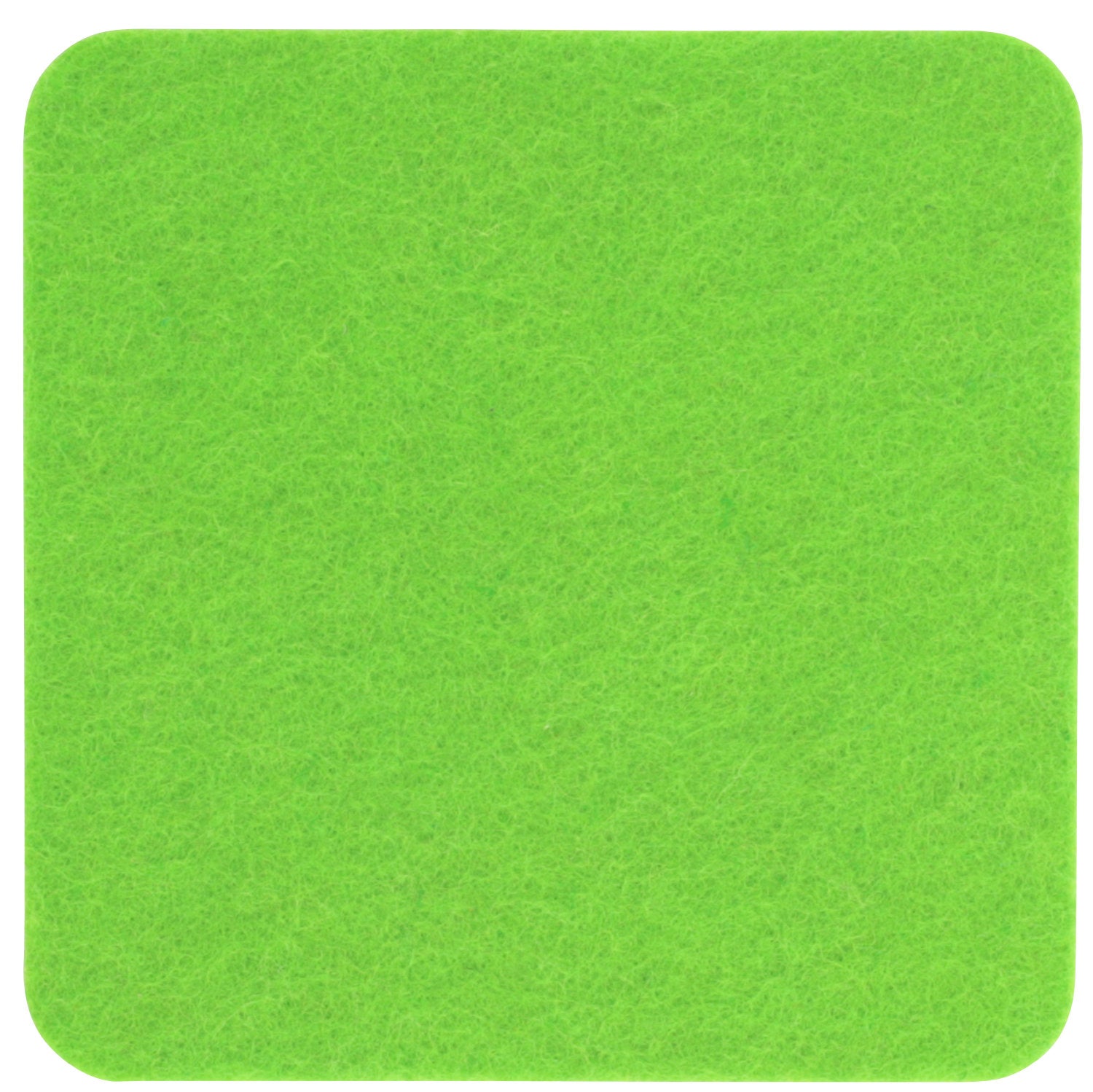 Filzuntersetzer eckig 20×20 cm – Platzset quadratisch – 47 Farben – Made in Germany