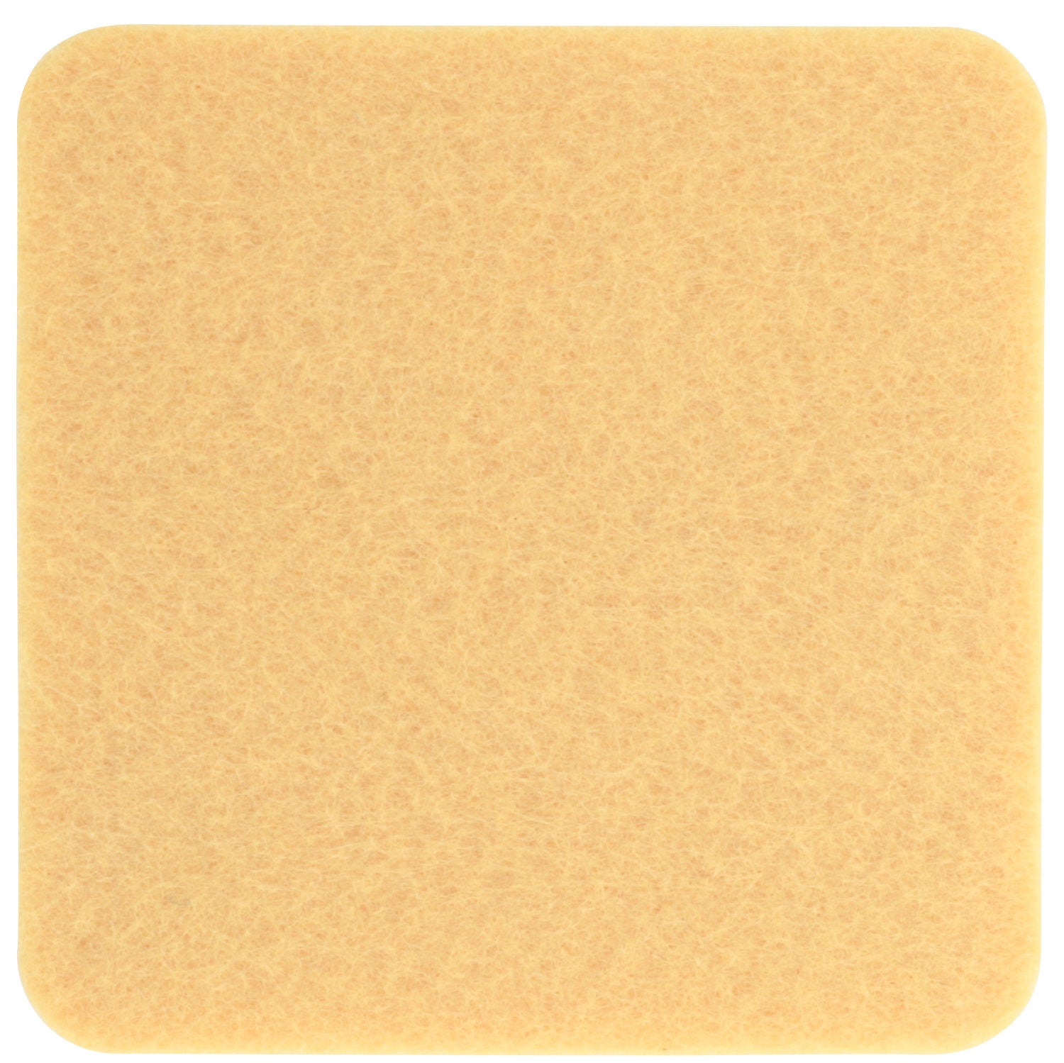 Filzuntersetzer eckig 10×10 cm – Glasuntersetzer quadratisch – 47 Farben – Made in Germany
