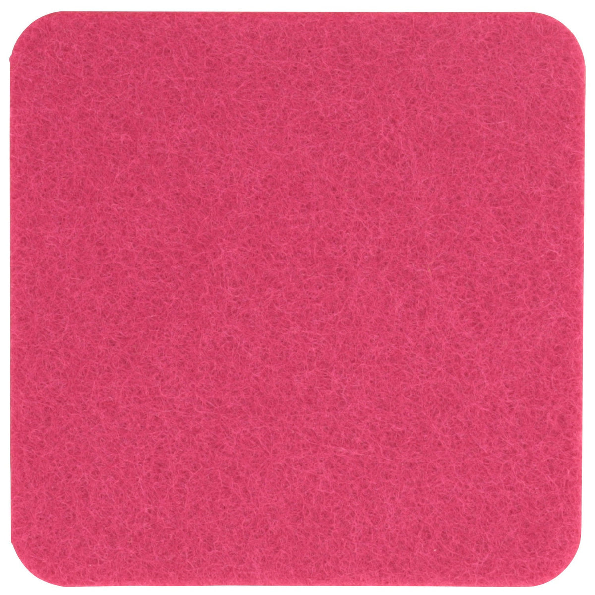 Filzuntersetzer eckig 10×10 cm – Glasuntersetzer quadratisch – 55 Farben – Made in Germany