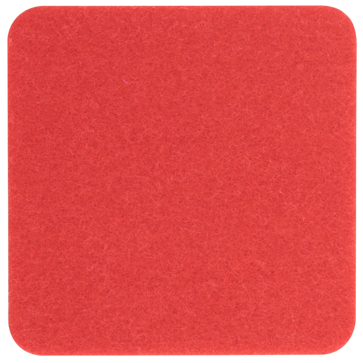 Filzuntersetzer eckig 10×10 cm – Glasuntersetzer quadratisch – 55 Farben – Made in Germany