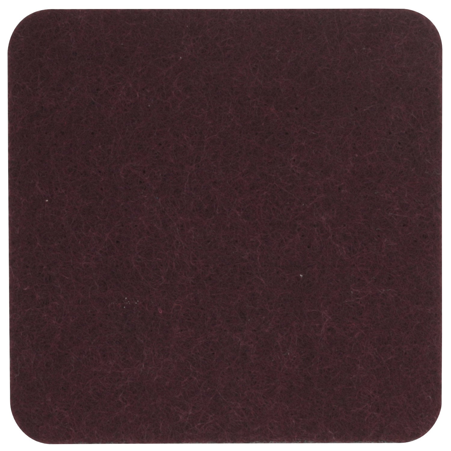 Filzuntersetzer eckig 25×25 cm – großes Platzset quadratisch – 47 Farben – Made in Germany