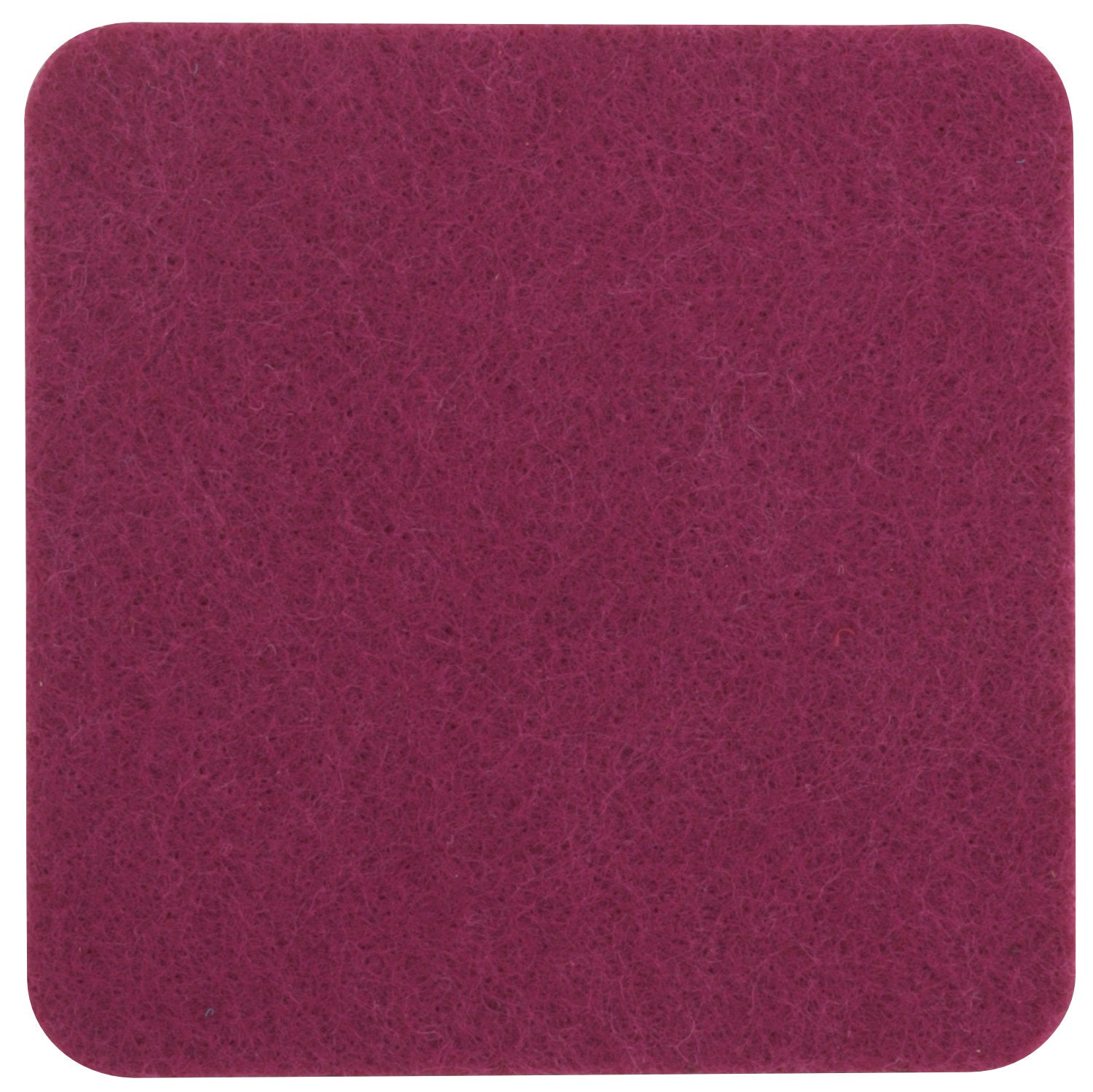 Filzuntersetzer eckig 25×25 cm – großes Platzset quadratisch – 47 Farben – Made in Germany