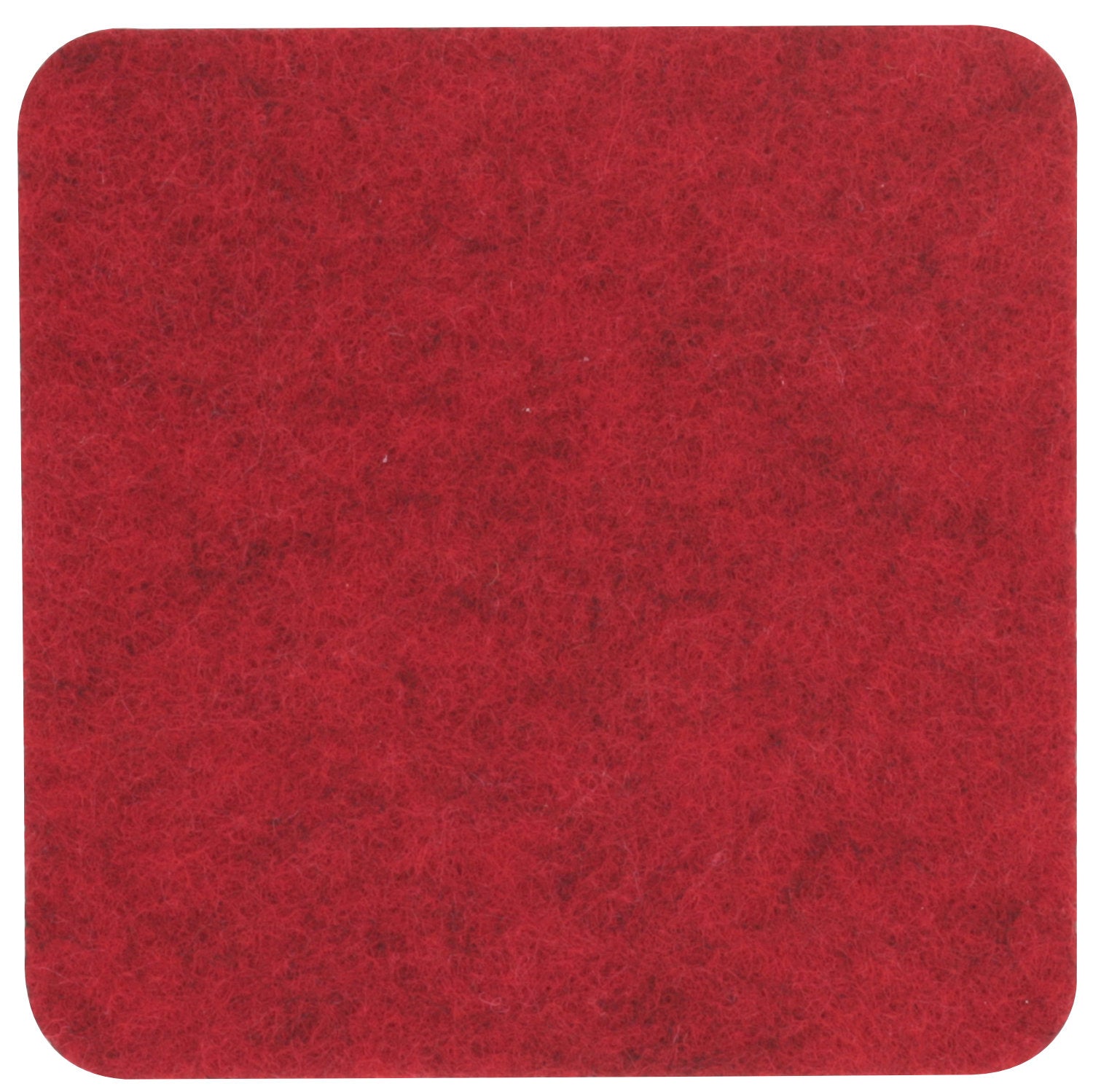 Filzuntersetzer eckig 15×15 cm – quadratischer Untersetzer aus Filz – 47 Farben – Made in Germany