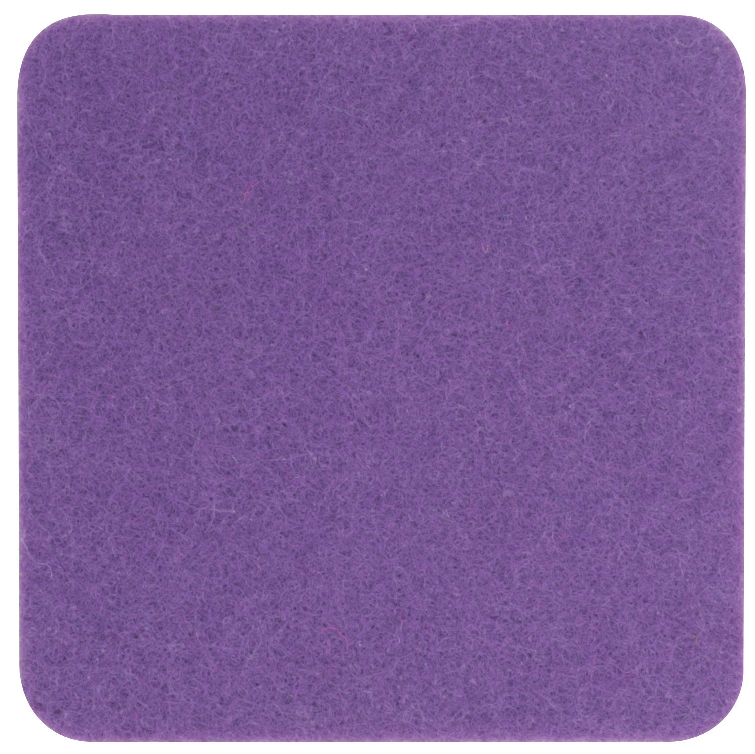 Filzuntersetzer eckig 20×20 cm – Platzset quadratisch – 47 Farben – Made in Germany