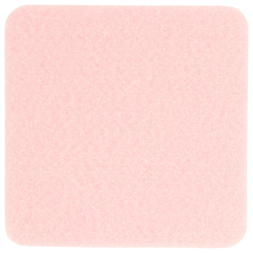 Filzuntersetzer eckig 15×15 cm in Pastell-flieder