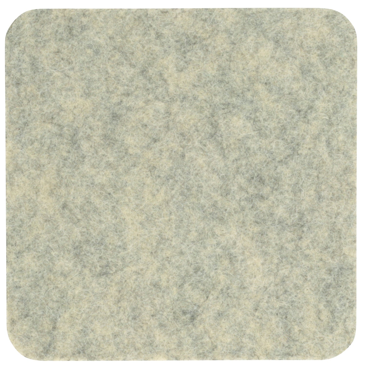 Filzuntersetzer eckig 10×10 cm – Glasuntersetzer quadratisch – 47 Farben – Made in Germany