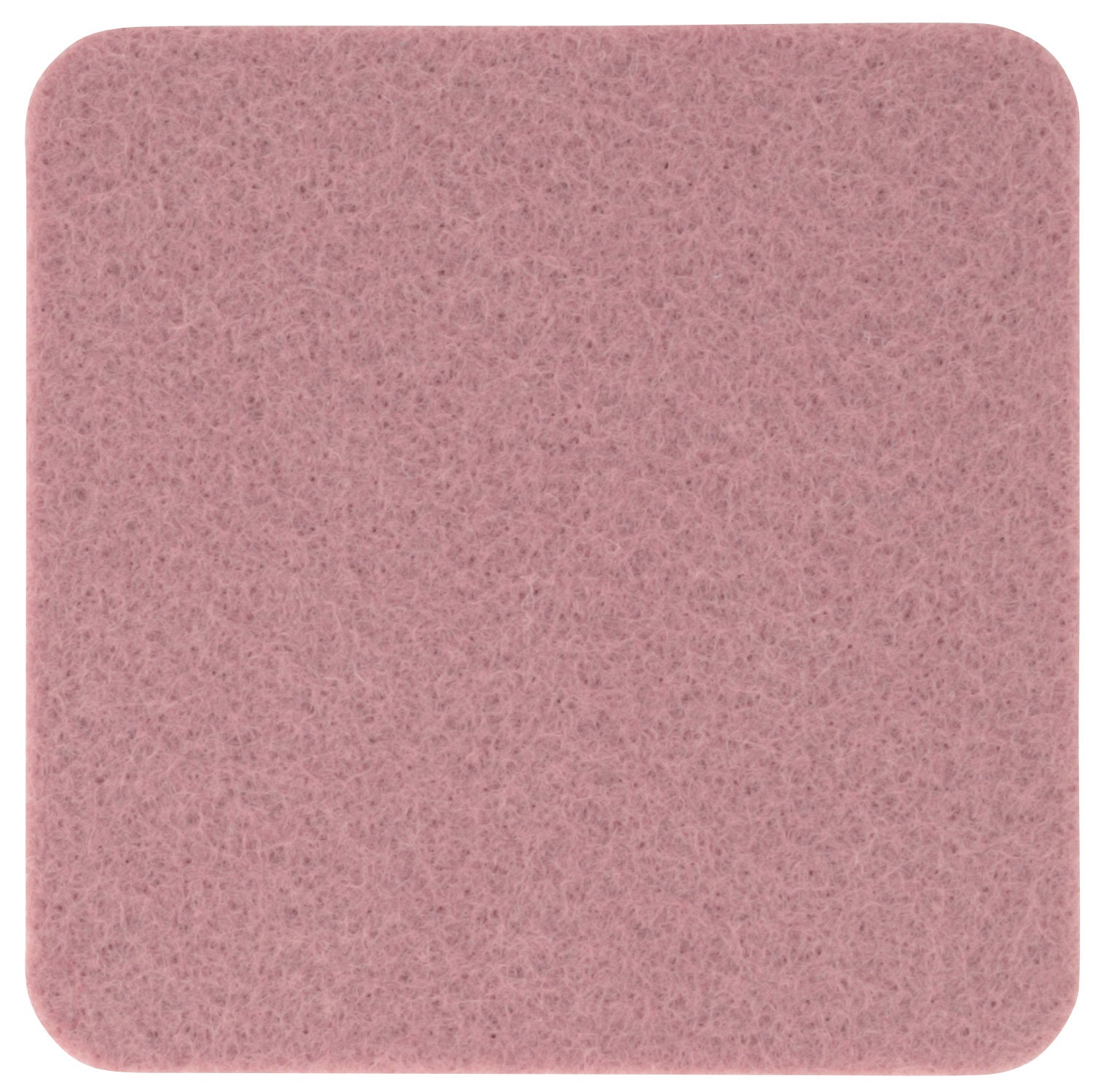 Filzuntersetzer eckig 10×10 cm – Glasuntersetzer quadratisch – 47 Farben – Made in Germany