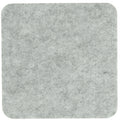 Filzuntersetzer eckig 25×25 cm – großes Platzset quadratisch – 55 Farben – Made in Germany